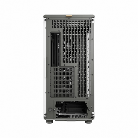 Fractal Design North XL - Tower - extended ATX - windowed side panel (tempered glass) - no power supply (ATX) - chalk white - USB / Audio / Mic - 32