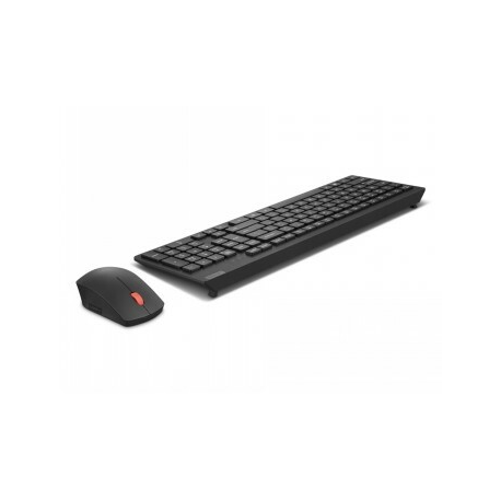 Lenovo Essential Wireless Combo Gen 2 - Keyboard and mouse set - wireless - 2.4 GHz - German - black - 0