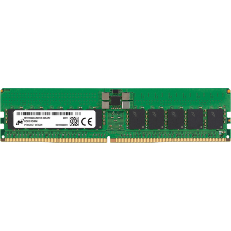 Micron - DDR5 - module - 32 GB - DIMM 288-pin - 5600 MHz  /  PC5-44800 - CL46 - 1.1 V - registered - ECC - 0