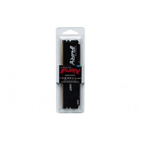 Kingston FURY Beast - DDR5 - module - 32 GB - DIMM 288-pin - 6000 MHz / PC5-48000 - CL30 - 1.4 V - unbuffered - on-die ECC - black - 14