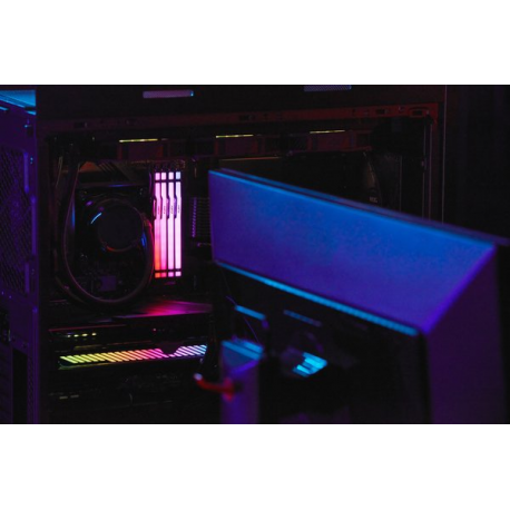 Kingston FURY Beast RGB - DDR5 - kit - 64 GB: 2 x 32 GB - DIMM 288-pin - 6000 MHz / PC5-48000 - CL30 - 1.4 V - unbuffered - on-die ECC - black - 8
