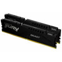 Kingston FURY Beast - DDR5 - kit - 16 GB: 2 x 8 GB - DIMM 288-pin - 6000 MHz  /  PC5-48000 - CL30 - 1.4 V - unbuffered - on-die ECC - black