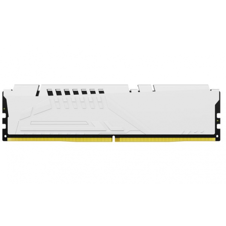 Kingston FURY Beast - DDR5 - kit - 32 GB: 2 x 16 GB - DIMM 288-pin - 6000 MHz / PC5-48000 - CL30 - 1.4 V - unbuffered - on-die ECC - white - 11