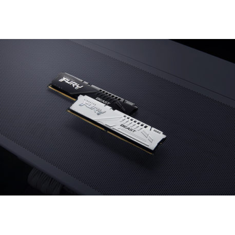 Kingston FURY Beast - DDR5 - kit - 64 GB: 2 x 32 GB - DIMM 288-pin - 6400 MHz / PC5-51200 - CL32 - 1.4 V - unbuffered - on-die ECC - black - 4