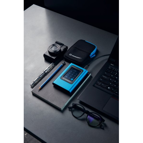Kingston IronKey Vault Privacy 80 - SSD - encrypted - 3840 GB - external (portable) - USB 3.2 Gen 1 (USB-C connector) - FIPS 197, 256-bit AES-XTS - TAA Compliant - 14