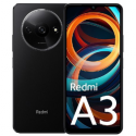 Xiaomi Redmi A3 - 4G smartphone - dual-SIM - RAM 3 GB  /  Internal Memory 64 GB - microSD slot - 6.71" - 1650 x 720 pixels (90 Hz) - 2x rear cameras 8 MP - front camera 5 MP - midnight black