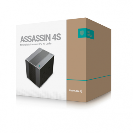 Deepcool ASSASSIN 4S - Processor cooler - (for: LGA2011, LGA1150, LGA2011-3, LGA1151, AM4, LGA2066, LGA1200, LGA1700, AM5) - 140 mm - 6