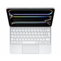 Apple Magic Keyboard - Keyboard and folio case - with trackpad - backlit - Apple Smart connector - Swedish - white
