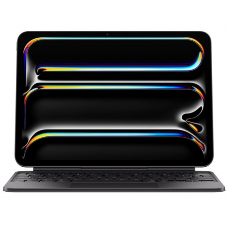 Apple Magic Keyboard - Keyboard and folio case - with trackpad - backlit - Apple Smart connector - Swedish - black - 5