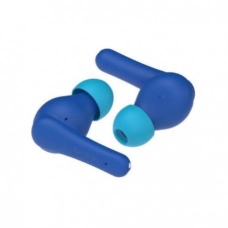 Belkin SoundForm Nano 2 for Kids - True wireless earphones with mic - in-ear - Bluetooth - blue - 1