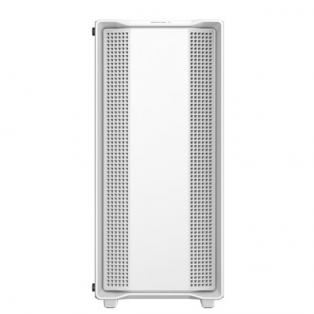 DeepCool CC560 WH V2 - Mid tower - ATX - windowed side panel (tempered glass) - no power supply (ATX / PS / 2) - white - USB / Audio - 6