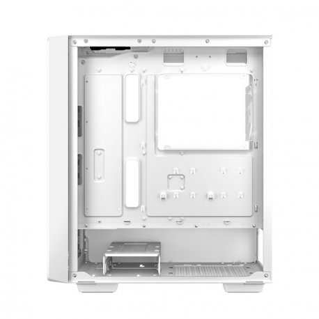DeepCool CC560 WH V2 - Mid tower - ATX - windowed side panel (tempered glass) - no power supply (ATX / PS / 2) - white - USB / Audio - 9
