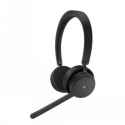 Lenovo - Headset - on-ear - Bluetooth - wireless - USB-A via Bluetooth adapter - black - Certified for Microsoft Teams