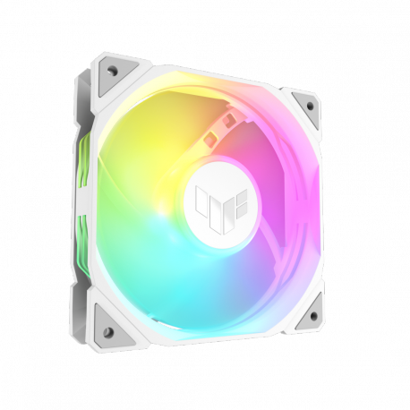 ASUS TUF Gaming TR120 ARGB - Case fan - 120 mm - white - 2