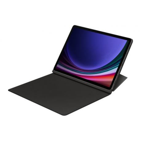 Samsung EF-BX710 - Flip cover for tablet - black - for Galaxy Tab S9, Tab S9 FE - 3