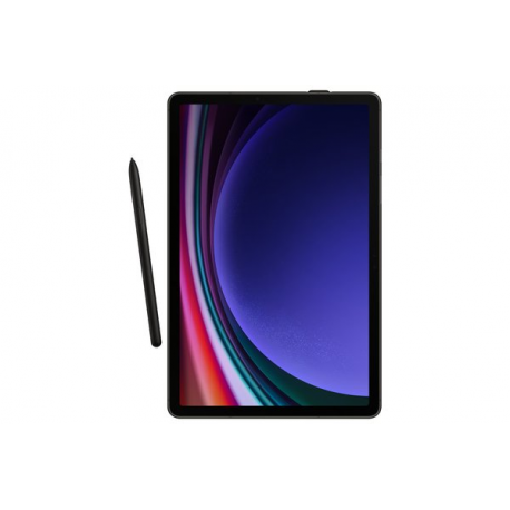 Samsung EF-BX710 - Flip cover for tablet - black - for Galaxy Tab S9, Tab S9 FE - 7