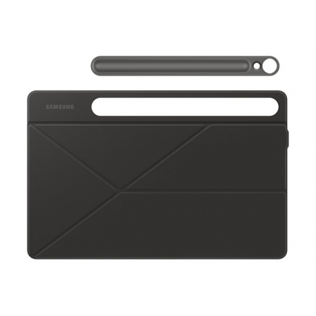 Samsung EF-BX710 - Flip cover for tablet - black - for Galaxy Tab S9, Tab S9 FE - 8