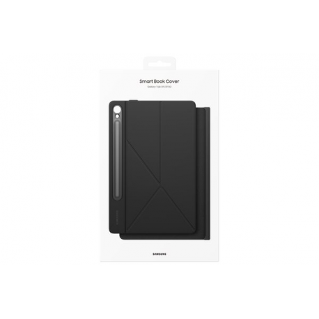 Samsung EF-BX710 - Flip cover for tablet - black - for Galaxy Tab S9, Tab S9 FE - 9