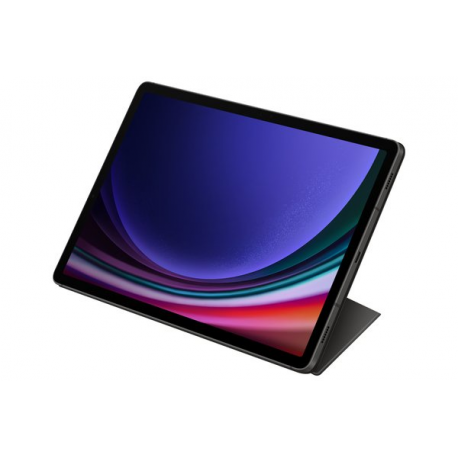 Samsung EF-BX710 - Flip cover for tablet - black - for Galaxy Tab S9, Tab S9 FE - 12