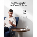 Anker Nano pro series 5 511 - Power adapter - nano pro - 20 Watt - 3 A - IQ 3.0 (24 pin USB-C) - aurora white
