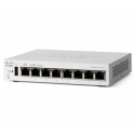 Cisco Catalyst 1200-8T-D - Switch - gigabit ethernet - L3 - smart - 8 x 10 / 100 / 1000 - desktop - PoE (67 W)