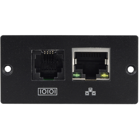 PowerWalker SNMP Manager - Remote management adapter - 100Mb LAN - 100Base-TX - for PowerWalker VFI 100, VFI 1000, VFI 10000, VFI 1500, VFI 180, VFI 2000, VFI 3000, VFI 6000 - 7