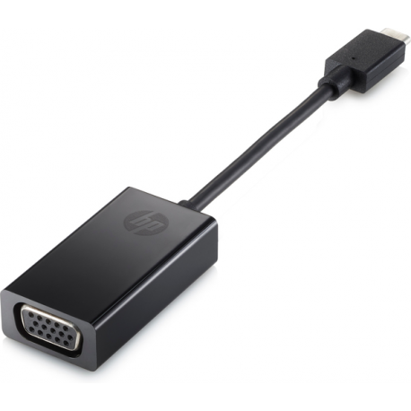 HP - External video adapter - USB-C - D-Sub - for Victus by HP Laptop 16; EliteBook 830 G6; Pavilion Plus Laptop 14; ZBook Fury 16 G9 - 1