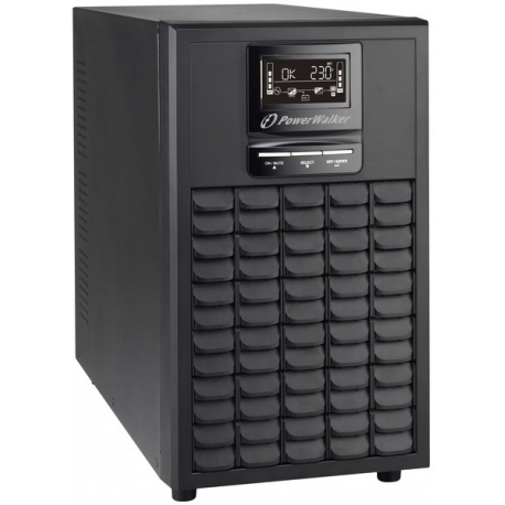 PowerWalker VFI 3000 CG PF1 - UPS - 3000 Watt - 3000 VA - 9 Ah - RS-232, USB - output connectors: 9 - 7