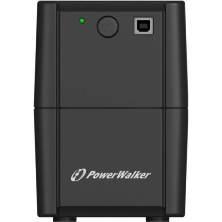 PowerWalker VI 650 SE - UPS - AC 220/230/240 V - 360 Watt - 600 VA - 7 Ah - USB - output connectors: 2 - black - 10