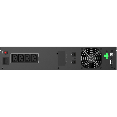 PowerWalker VI 1200 RLE - UPS (rack-mountable) - AC 230 V - 720 Watt - 1200 VA - 7.2 Ah - RS-232, USB - output connectors: 4 - 8