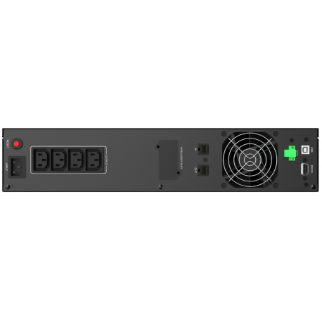 PowerWalker VI 2200 RLE - UPS (rack-mountable) - AC 230 V - 1320 Watt - 2200 VA - 9 Ah - RS-232, USB - output connectors: 4 - 8