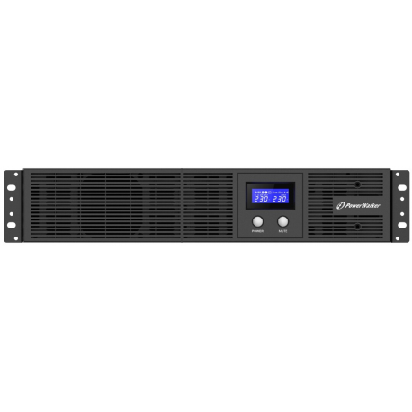 PowerWalker VI 3000 RLE - UPS (rack-mountable) - AC 230 V - 1800 Watt - 3000 VA - 7.2 Ah - RS-232, USB - output connectors: 8 - 6