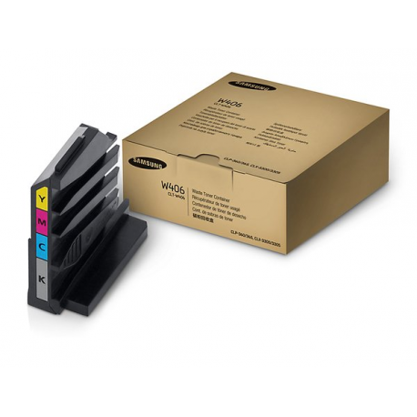 Samsung CLT-W406 - black, yellow, cyan, magenta - waste toner collector - 2