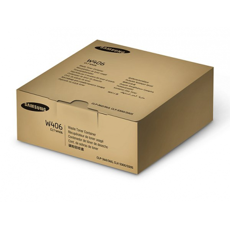 Samsung CLT-W406 - black, yellow, cyan, magenta - waste toner collector - 4