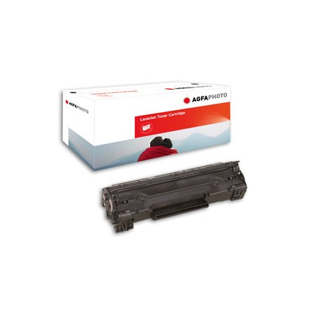 AgfaPhoto - Black - compatible - toner cartridge - for Canon i-SENSYS LBP3010, LBP3100; HP LaserJet 1005, P1005, P1006, P1007, P1008, P1009 - 0