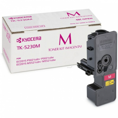 Kyocera TK 5230M - Magenta - original - toner cartridge - for ECOSYS M5521, P5021 - 2