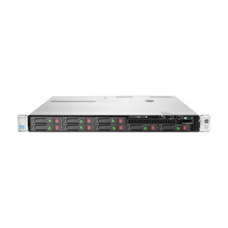 HPE ProLiant DL360p Gen8 Entry - Server - rack-mountable - 1U - 2-way - 1 x Xeon E5-2603V2  /  1.8 GHz - RAM 4 GB - SAS - hot-swap 2.5" bay(s) - no HDD - Matrox G200 - GigE - monitor: none - 0