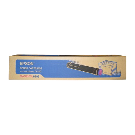 Epson - Magenta - original - toner cartridge - for AcuLaser C9100, C9100B, C9100DT, C9100PS - 1