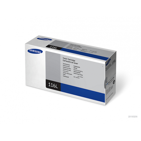 Samsung MLT-D116L - Black - original - toner cartridge - for Xpress M2625, M2675, M2825, M2835, M2875, M2885 - 3