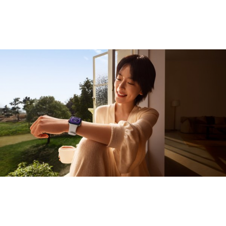 Huawei Watch Fit 3 - Aluminium alloy - smart watch with strap - fluoroelastomer - pink - wrist size: 120-190 mm - display 1.82" - Bluetooth, Wi-Fi - 26 g - pink - 3