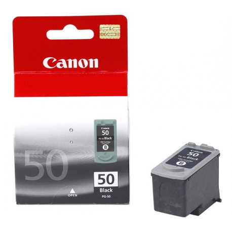 Canon PG-50 - Black - original - ink tank - for FAX JX200, JX210, JX500, JX510; FAXPHONE JX510; PIXMA MP160, MP180, MP460, MX300, MX310 - 2
