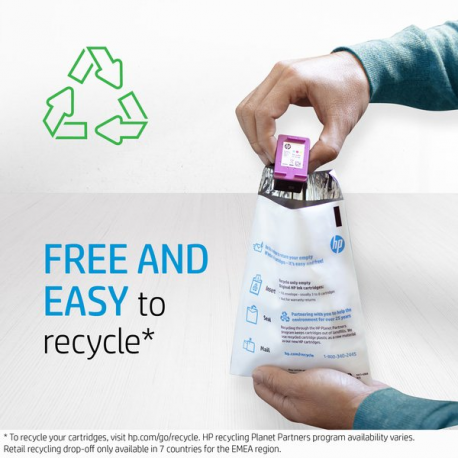 HP 364 - Cyan - original - ink cartridge - for Deskjet 35XX; Photosmart 55XX, 55XX B111, 65XX, 65XX B211, 7510 C311, B110, Wireless B110 - 66