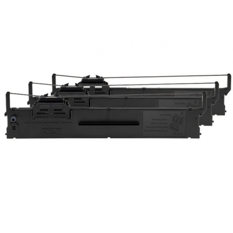 Epson - Black - print ribbon - for PLQ 20, 20D, 20DM, 20M, 22, 22CS, 22CSM, 22M, 30, 30M, 35, 50, 50CS, 50CSM, 50M - 2