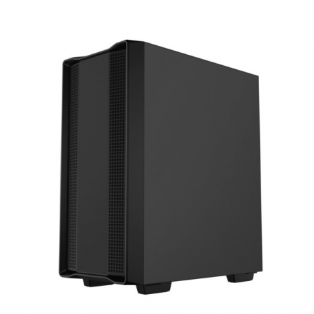 DeepCool CC560 V2 - Mid tower - ATX - windowed side panel (tempered glass) - no power supply (ATX / PS / 2) - black - USB / Audio - 12