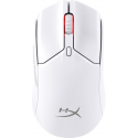 HyperX Pulsefire Haste 2 Mini - Mouse - optical - 6 buttons - wireless, wired - 2.4 GHz, Bluetooth 5.1 - white