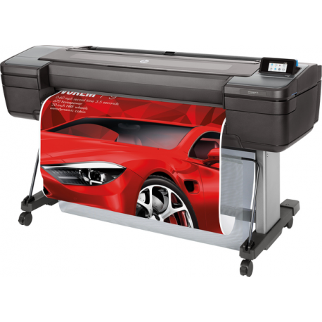 HP DesignJet Z6 PostScript - 44" large-format printer - colour - ink-jet - Roll (111.8 cm) - 2400 x 1200 dpi - up to 1.1 min / page (mono)  /  up to 1.1 min / page (colour) - capacity: 1 roll - Gigabit LAN, USB host - cutter - 14