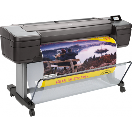 HP DesignJet Z6 PostScript - 44" large-format printer - colour - ink-jet - Roll (111.8 cm) - 2400 x 1200 dpi - up to 1.1 min / page (mono)  /  up to 1.1 min / page (colour) - capacity: 1 roll - Gigabit LAN, USB host - cutter - 35