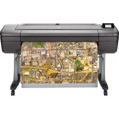 HP DesignJet Z6dr PostScript with V-Trimmer - 44" large-format printer - colour - ink-jet - Roll (111.8 cm) - 2400 x 1200 dpi - up to 1.1 min / page (mono) / up to 1.1 min / page (colour) - Gigabit LAN, USB host - cutter - 0