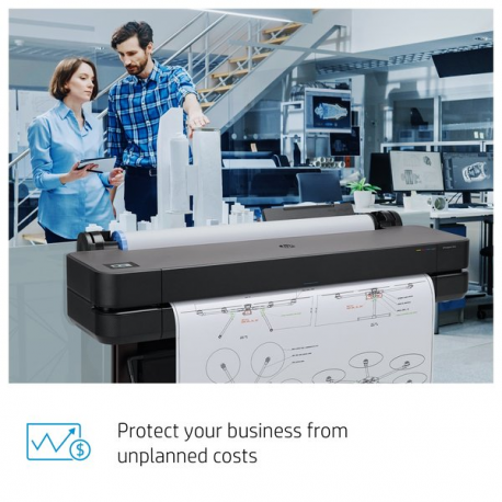 HP DesignJet Z9+ PostScript - 24" large-format printer - colour - ink-jet - Roll (61 cm) - 2400 x 1200 dpi - up to 1.5 min / page (mono)  /  up to 1.5 min / page (colour) - capacity: 1 roll - Gigabit LAN, USB host - cutter - 4