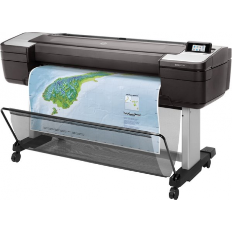 HP DesignJet T1700 - 44" large-format printer - colour - ink-jet - 1118 x 1676 mm - 2400 x 1200 dpi - up to 0.55 min / page - Gigabit LAN, USB host - cutter - 3
